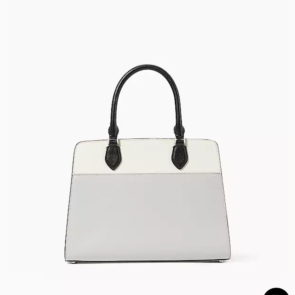 Kate Spade Madison Colorblock Saffiano Leather Medium Satchel
Platinum Grey
NWT - Picture 6 of 16